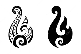 tatuagem Maori - Hei Matau - FREEPIK