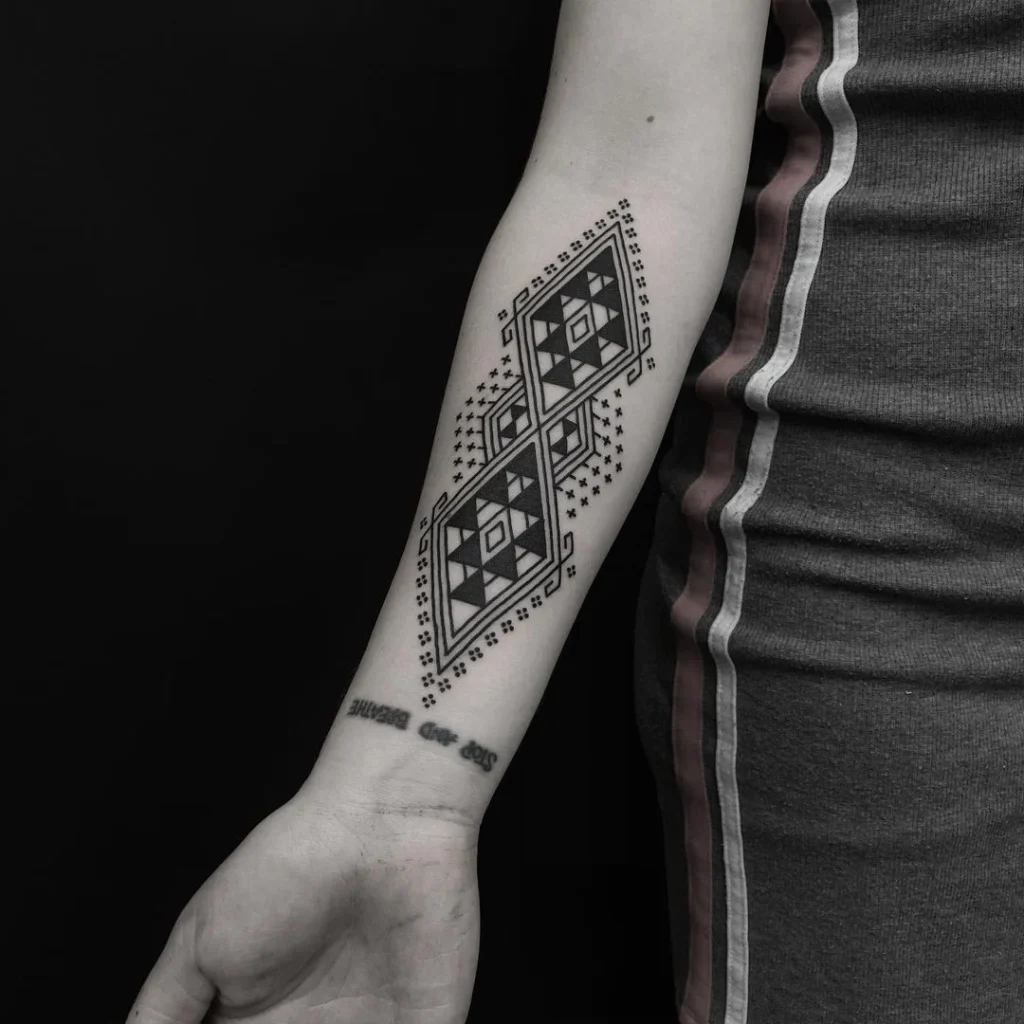 tatuagem Maori MANAWA TAPU