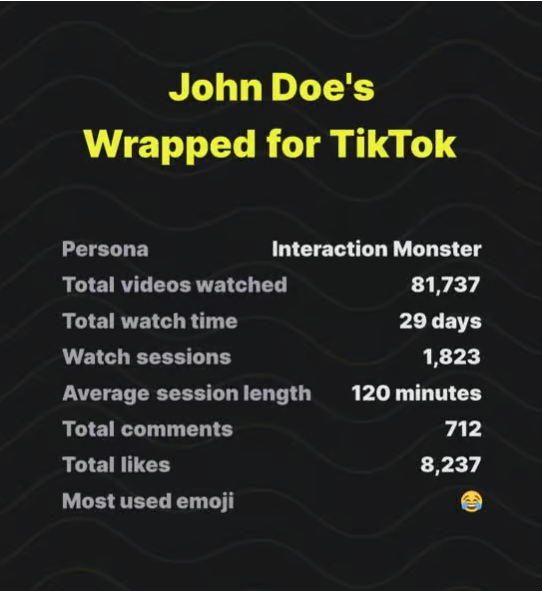 TikTok Wrapped: como compartilhar seu resumo e ver o que bombou