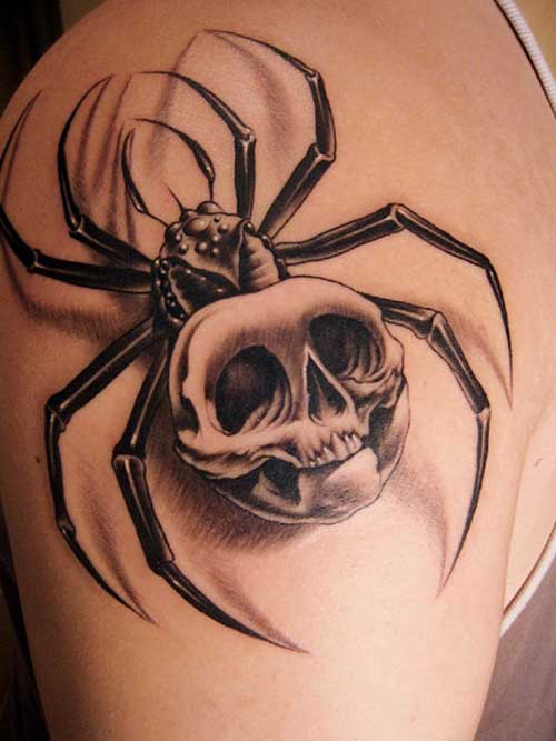 tatuagem de aranha